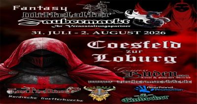 Time for Metal - Zaubermarkt auf der Loburg: Magie, Mittelalter und Familienabenteuer vom 31.07. bis 02.08.2026 in Coesfeld.