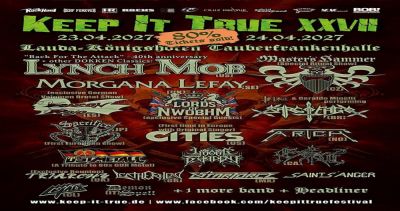 Time for Metal - Keep It True Festival 2027 - Master’s Hammer sind Co-Headliner am Samstag!