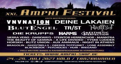 Time for Metal - Amphi Festival 2027 startet mit hochkarätiger erster Bandwelle!